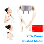 26W Brushless Motor Neck and Shoulder Massager Wireless Shoulder and Back Kneading Massage Shawl Neck Masajeador